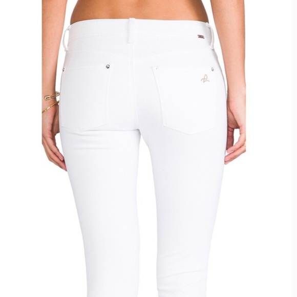 DL1961 Emma Legging 4 Way Stretch Jeans, Milk White SIZE 25 - Picture 2 of 9